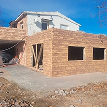 Foto 03V - Fachadas en construcción muros bloques hormigón
